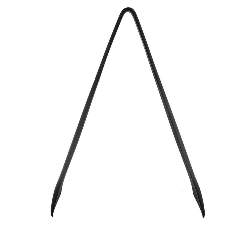 Tablecraft Silicone and Stainless Steel Tong, 12 inch