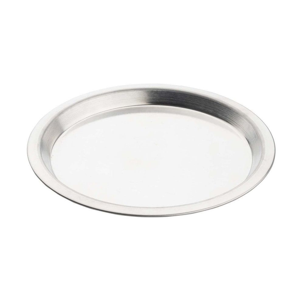 Tablecraft Aluminum Round Pie Pan Server, , 10.125 x 10.125 x 0.75 inch