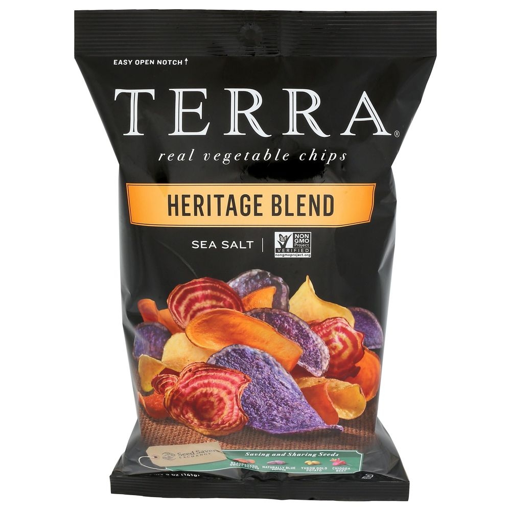 Terra Heritage Blend Vegetable Chips, 5 Ounce -- 12 per case