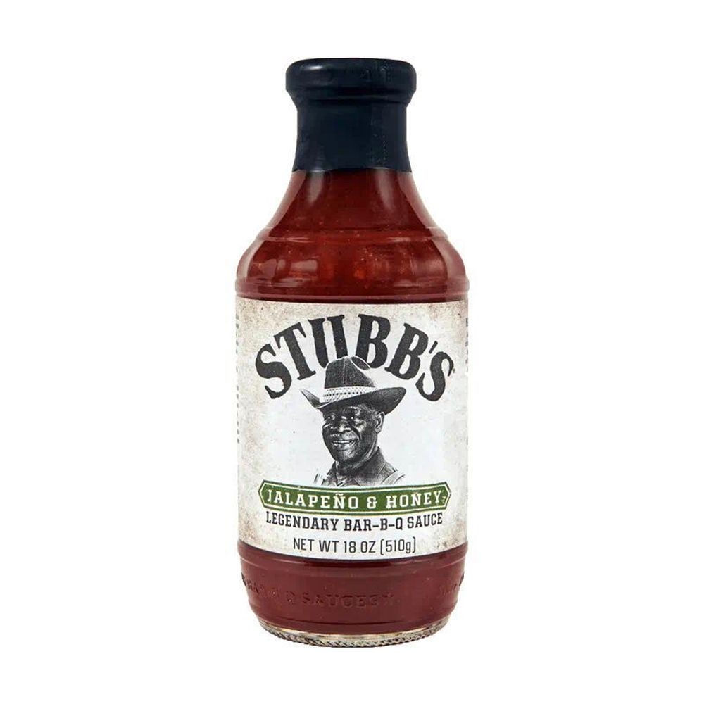 Stubbs Jalapeno and Honey Barbecue Sauce, 18 Ounce -- 6 per case