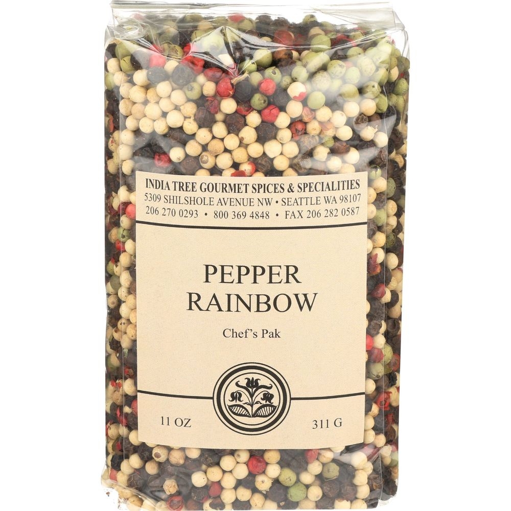 India Tree Chefs Pak Rainbow Pepper, 11 Ounce -- 6 per case