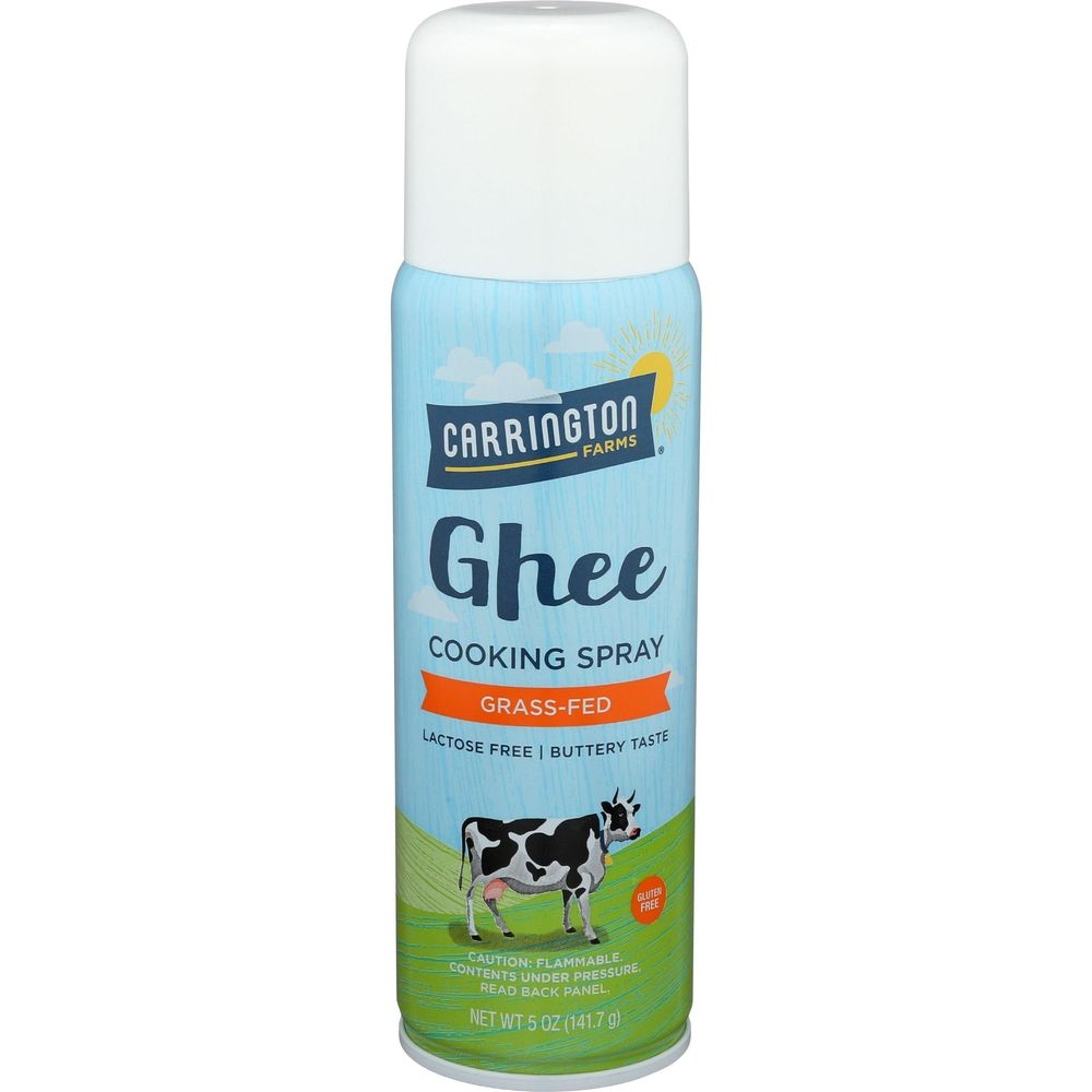 Carrington Farms Grass Fed Ghee Cooking Spray, 5 Ounce -- 6 per case