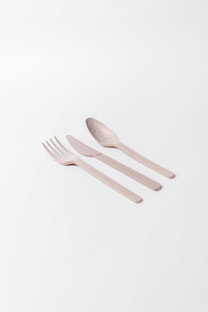 Greenprint Heavy Weight Natural Agave 3 Piece Fork, Knife and Napkin Cutlery Mix Pack, 200 Count