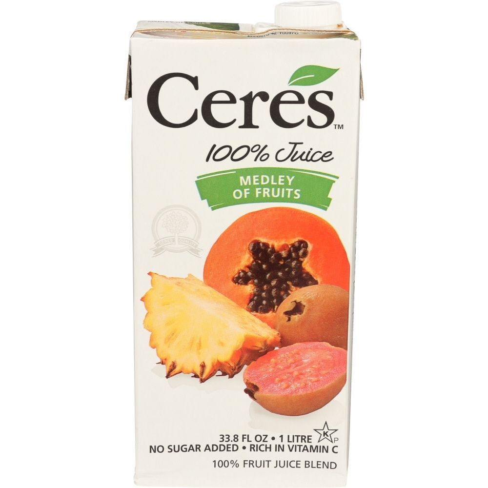 Ceres Fruit Medley Juice, 33.8 Fluid Ounce -- 12 per case