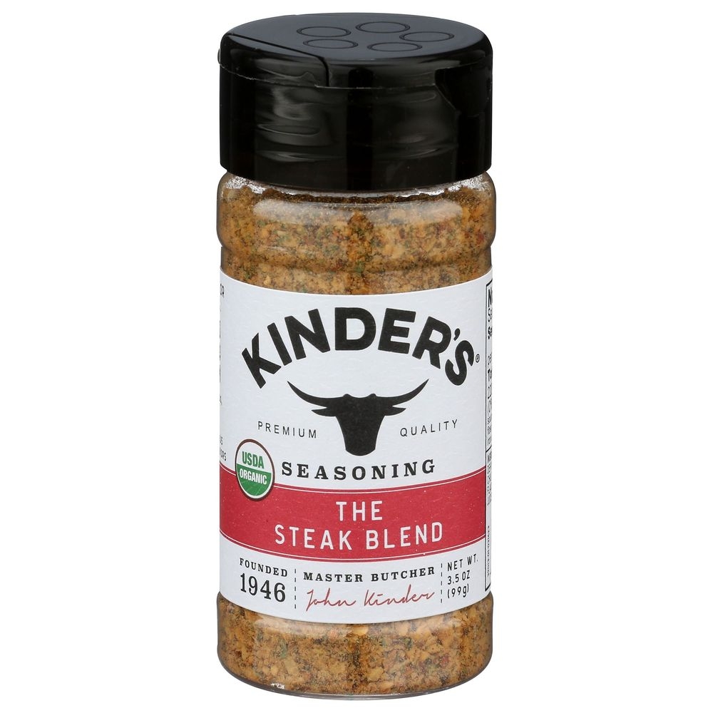 Kinders Organic The Steak Blend Seasoning, 3.5 Ounce -- 8 per case
