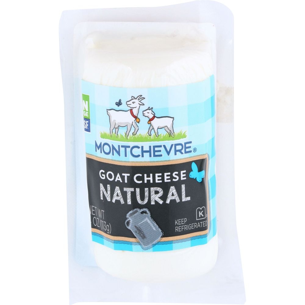 Montchevre Mini Plain Goat Cheese, 4 Ounce -- 12 per case