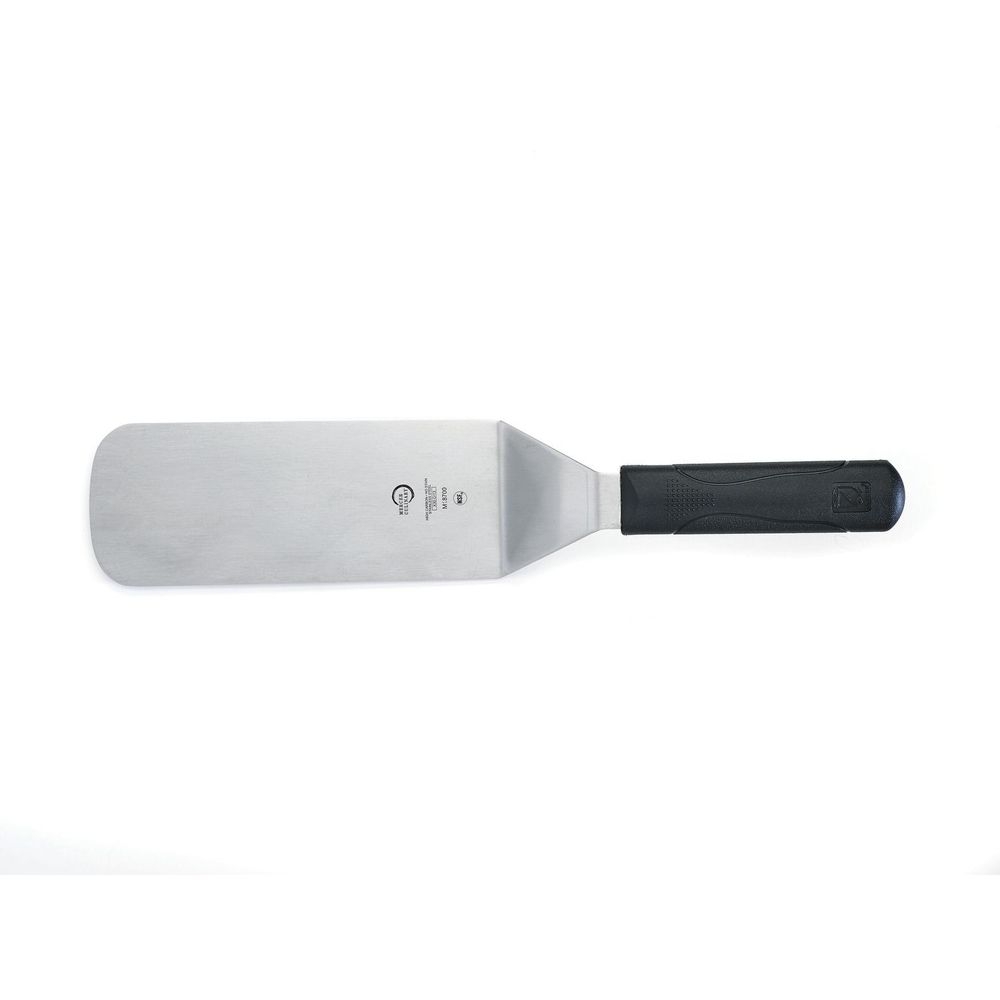 Mercer Culinary Millennia Turner/Spatula with Black Handle, 8 x 3 inch
