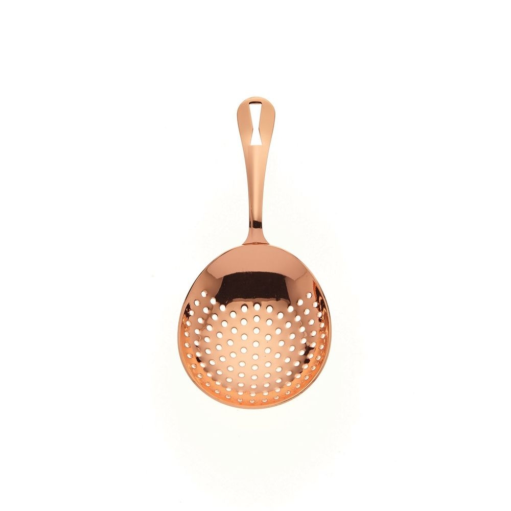 Barfly Copper Plated Julep Strainer, 6 1/2 inch Overall Length