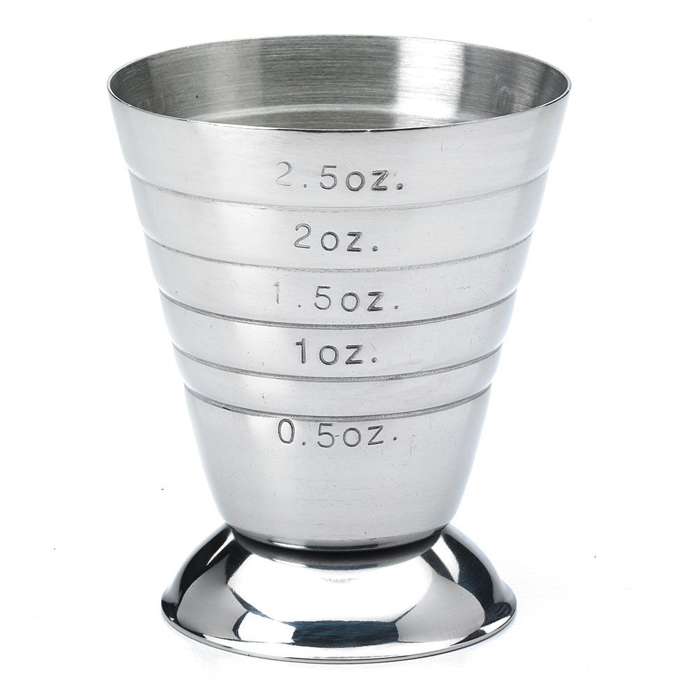 Barfly Stainless Steel Bar Measuring Cup, 2.5 Ounce