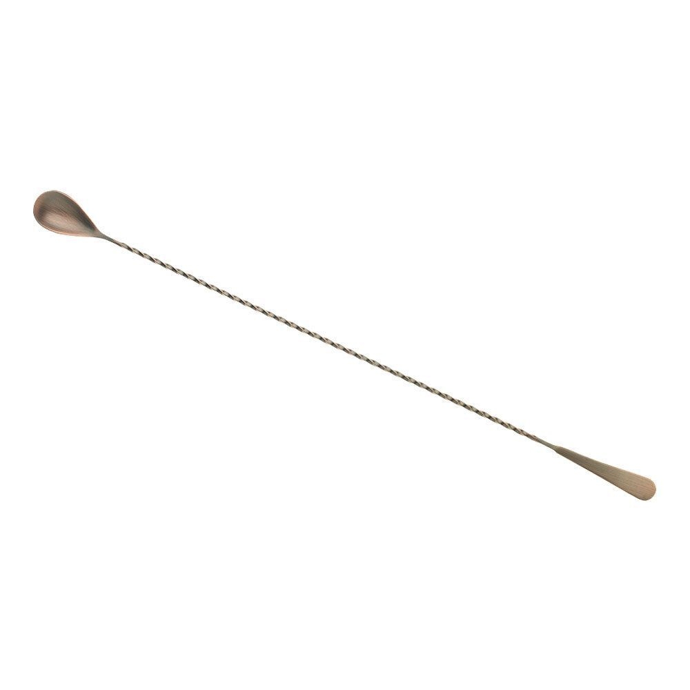 Barfly Antique Copper Japanese Style Standard Bar Spoon, 17 1/8 inch
