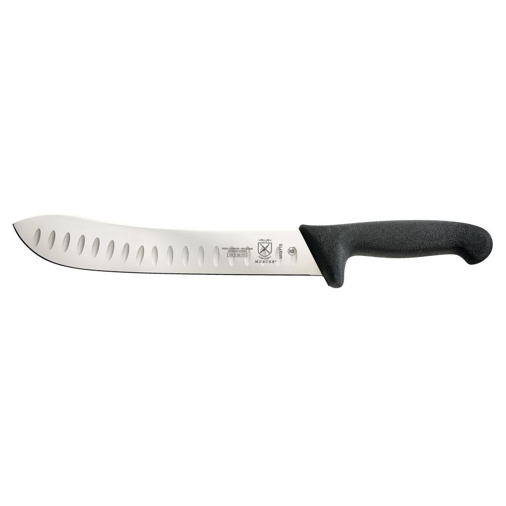 Mercer Culinary BPX Granton Edge American Butcher Knife, 10 inch