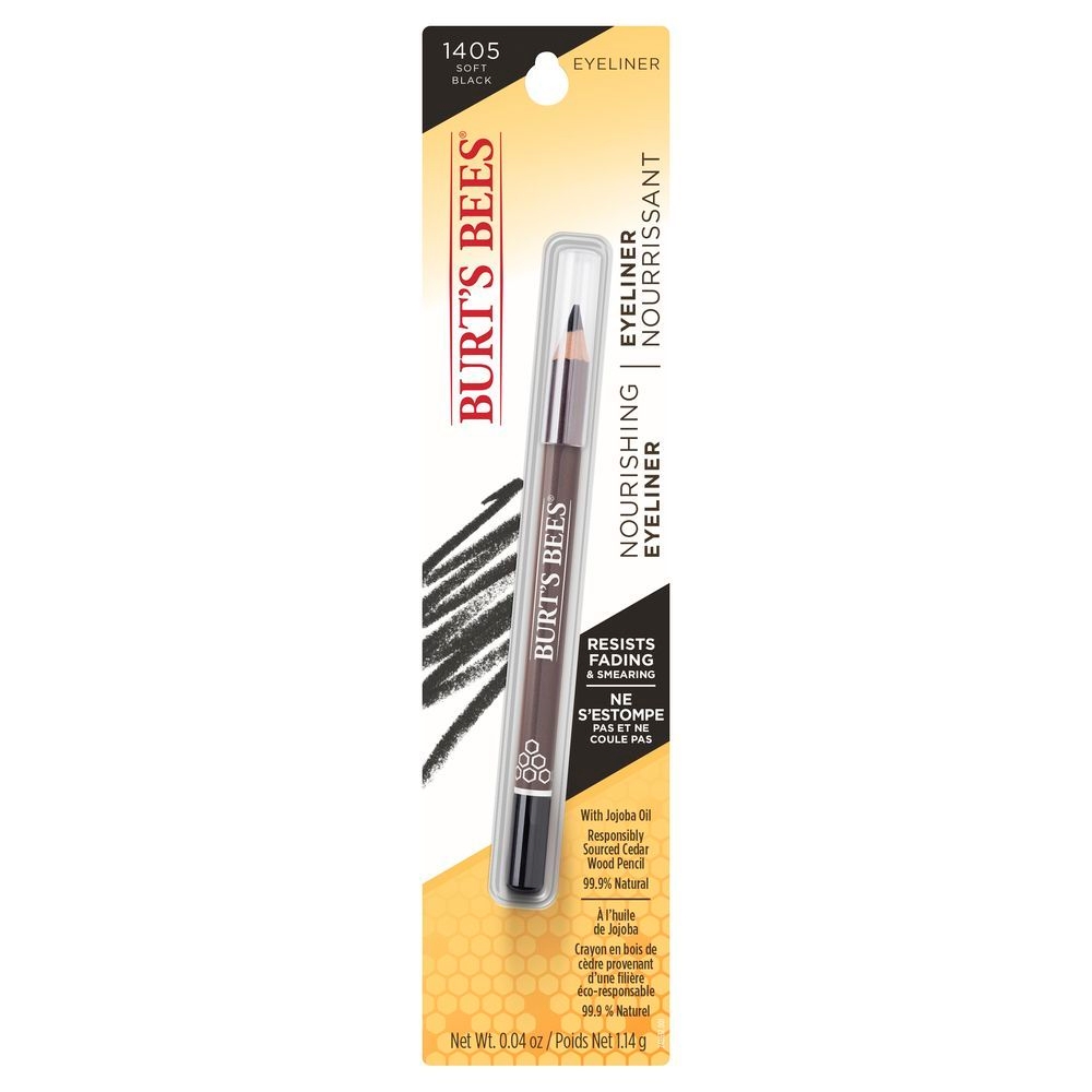 Burts Bees Soft Black Number 1405 Nourishing Eyeliner, 0.04 Ounce -- 2 per case