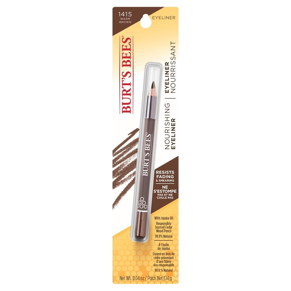 Burts Bees Warm Brown Number 1415 Nourishing Eyeliner, 0.04 Ounce -- 2 per case