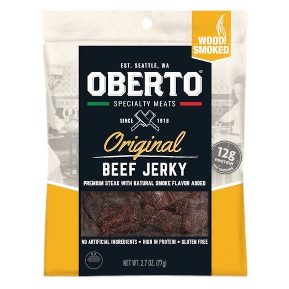 Oberto Original Beef Jerky, 2.7 Ounce -- 8 per case