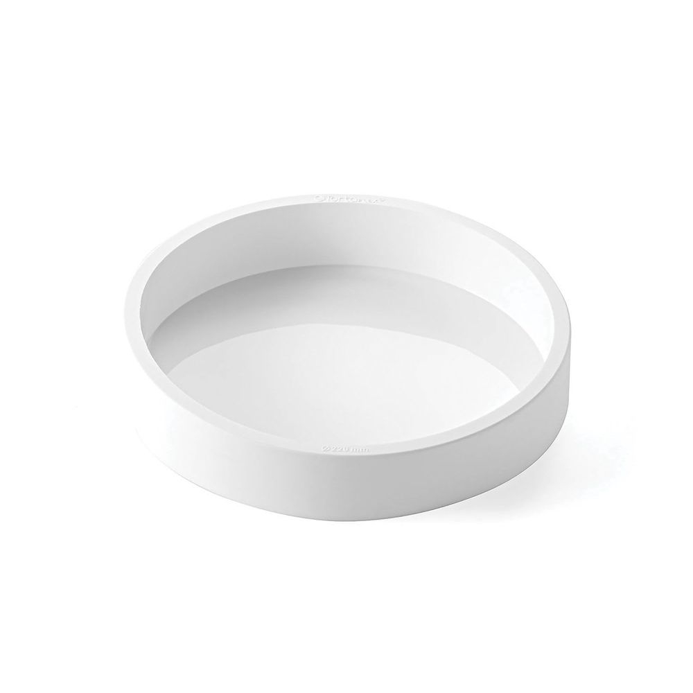 Silikomart Tor220 h50 Round Silicone Mold, 220 x 50 Millimeter