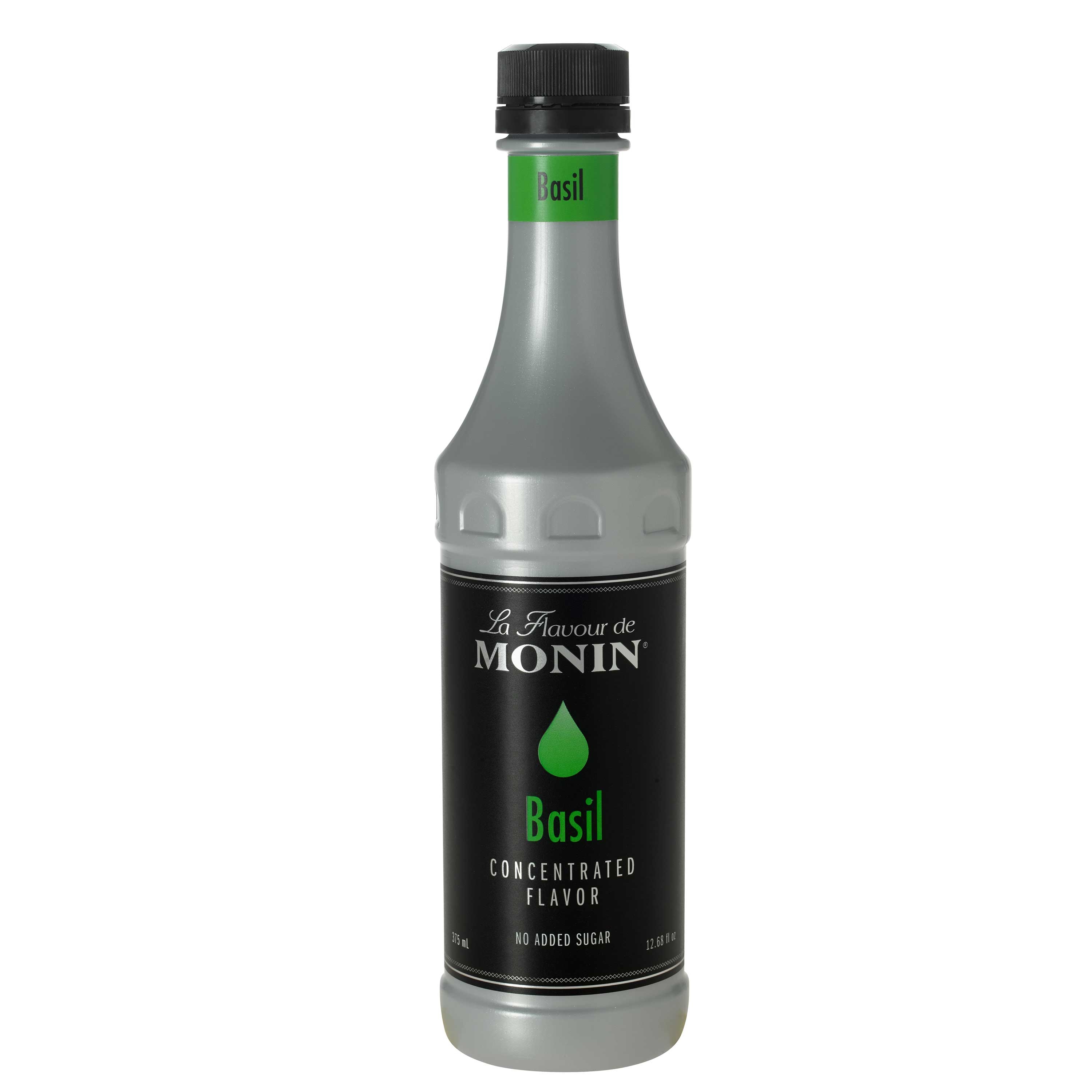 Monin Basil Concentrated Flavor, 375 Milliliter -- 4 per case.