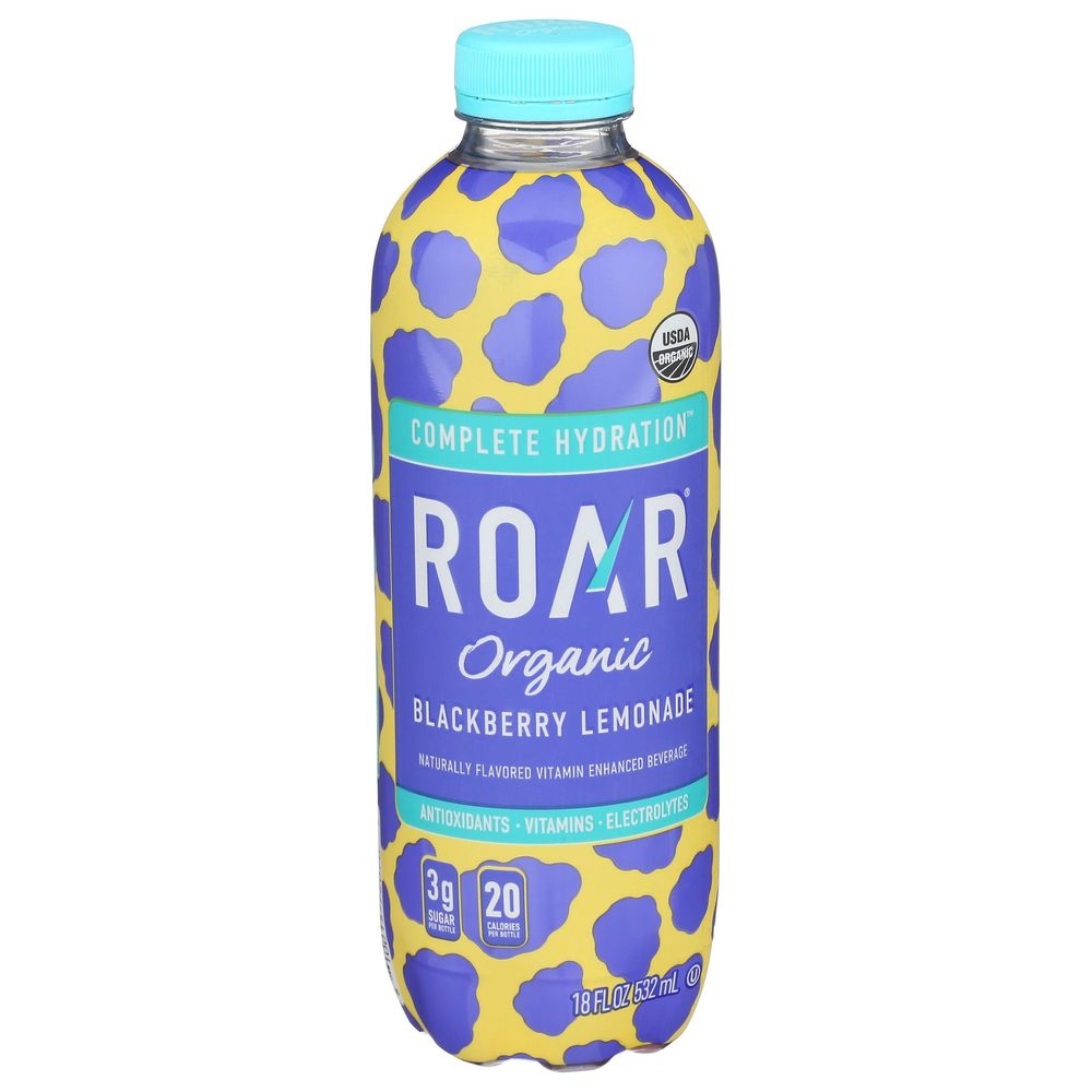 Roar Organic Blackberry Lemonade, 18 Fluid Ounce -- 12 per case