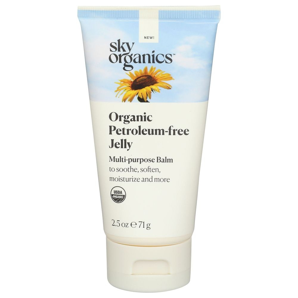 Sky Organics Petroleum-Free Jelly Multi-Purpose Balm, 2.5 Ounce