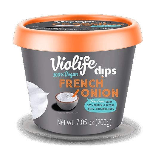 Violife 100 Percent Vegan French Onion Dip, 7.05 Ounce -- 8 per case