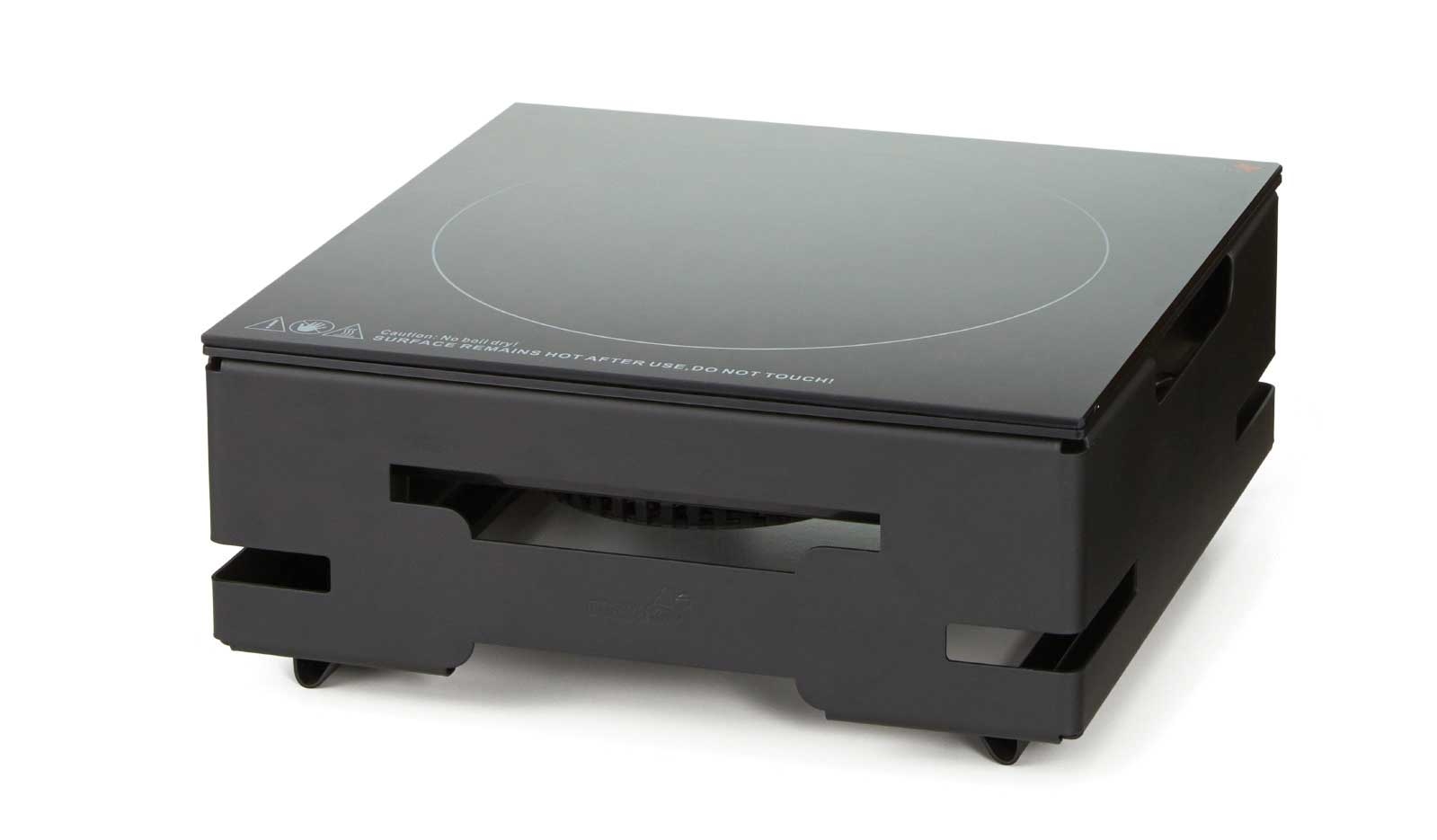 Rosseto Multi-Chef Single Touch-Top 120V 60Hz Induction Heater with Black Matte Base, 11.75 Ã— 11.75 Ã— 5 inch