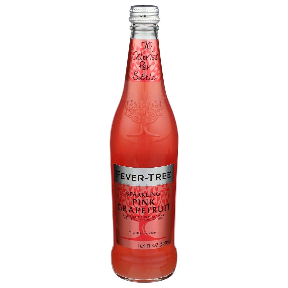 Fever Tree Pink Grapefruit Sparkling Drink, 16.9 Fluid Ounce -- 8 per case