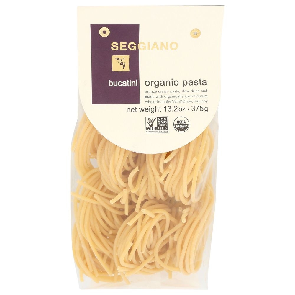 Seggiano Organic Bucatini Pasta, 13.2 Ounce -- 6 per case