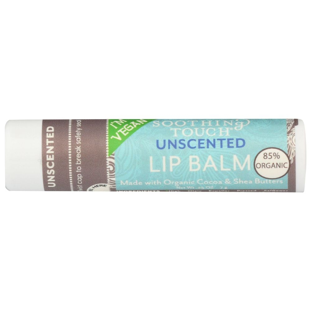 Soothing Touch Unscented Lip Balm, 0.25 Ounce -- 12 per case