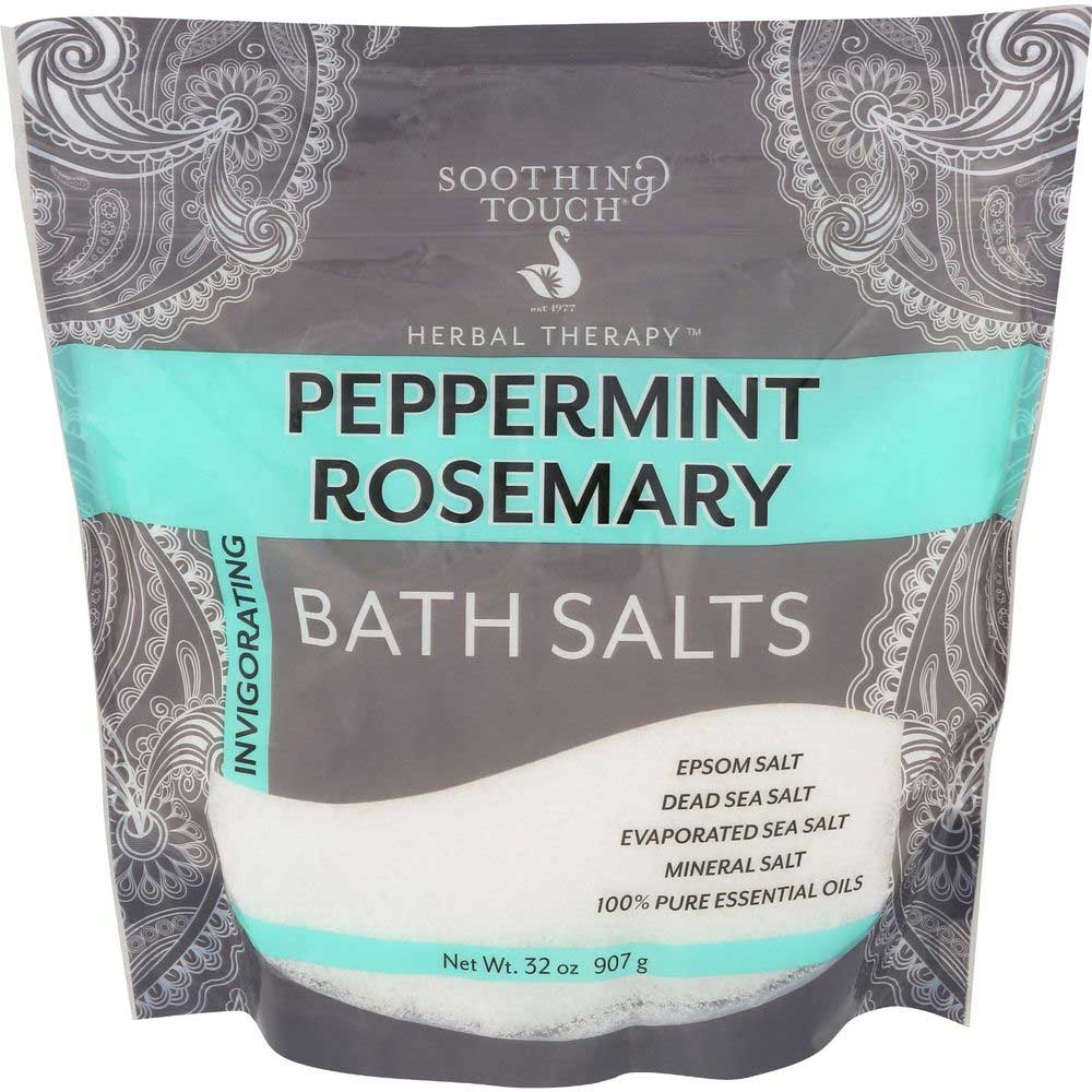 Soothing Touch Peppermint Rosemary Bath Salt, 32 Ounce