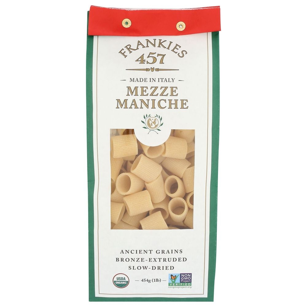 Frankies 457 Organic Frank Meze Maniche Pasta, 1 Pound -- 6 per case