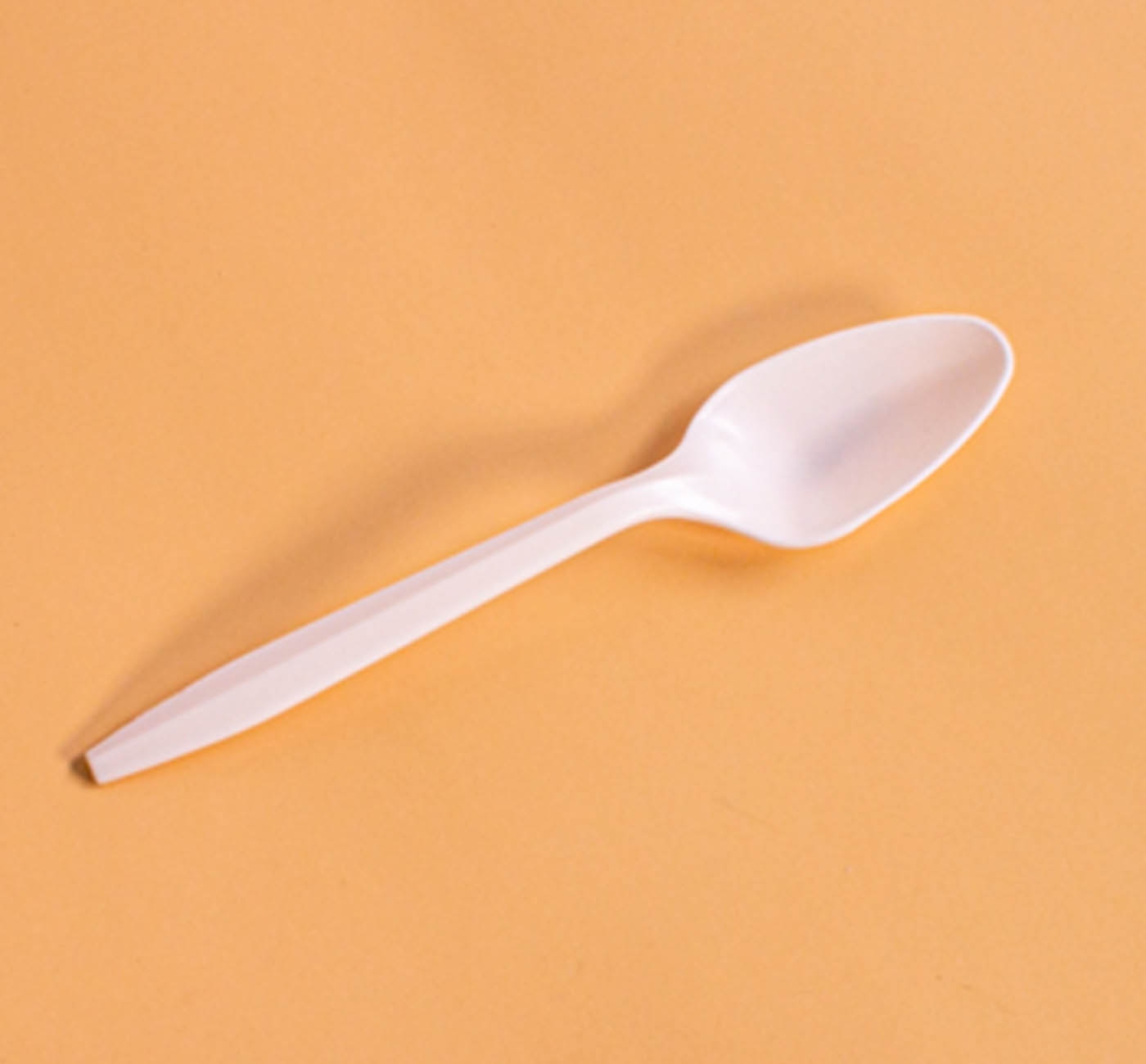 Verde Pack Weight Polypropylene White Teaspoon -- 1000 per case