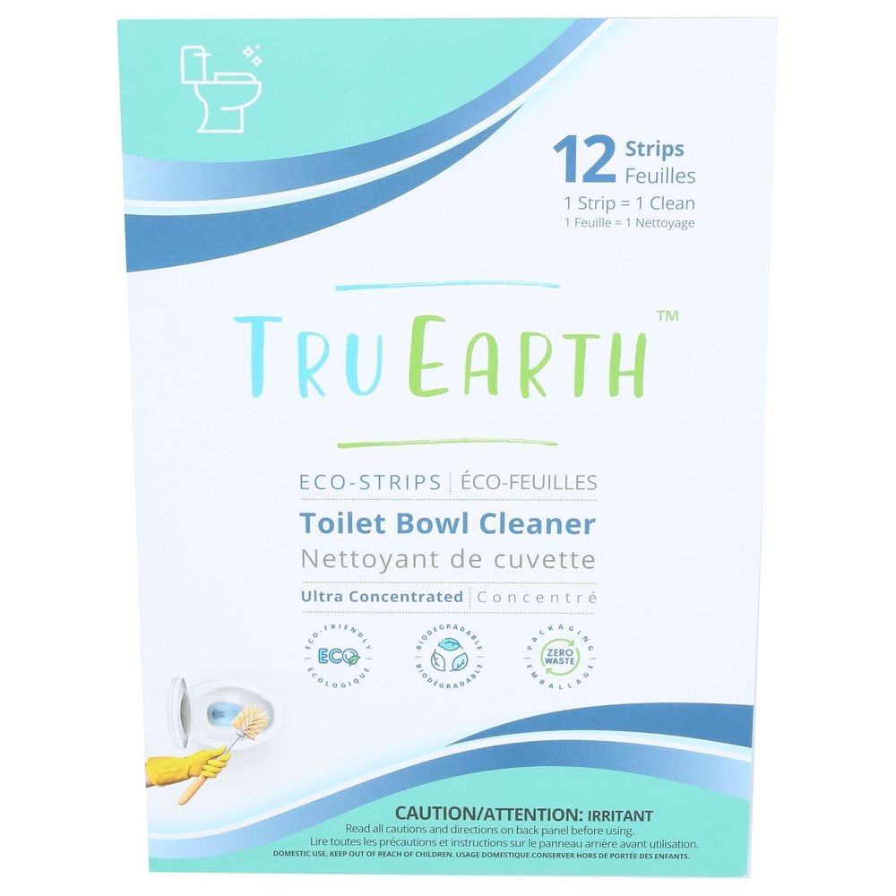 Tru Earth Eco Strips Toilet Bowl Cleaner, 12 count -- 12 per case