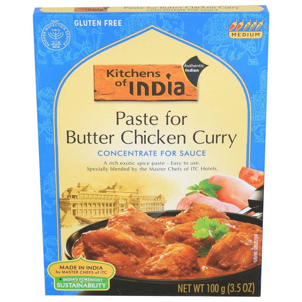 Kitchens of India Butter Chicken Curry Paste, 3.5 Ounce -- 6 per case