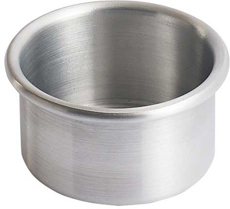 Winco Aluminum Layer Cake Pan, 3 x 3 x 2 inch -- 48 per case