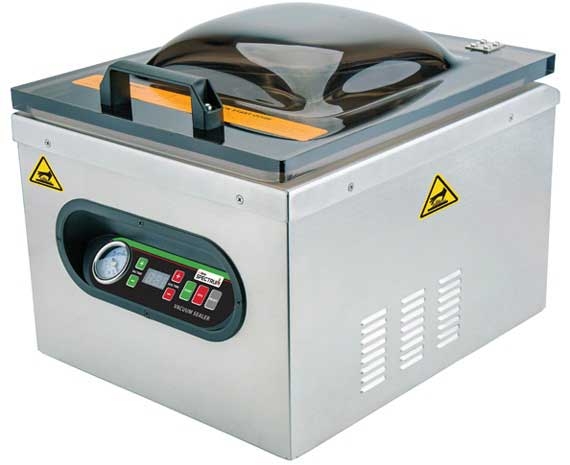 Winco Spectrum 110-120 Volt Chamber Vacuum Sealer, 14.187 x 16.75 x 15.25 inch -- 1 set