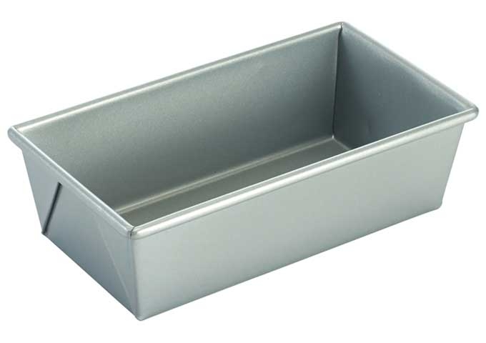 Winco Aluminized Steel Loaf Pan with Silicon Glaze, 8 1/2 x 4 1/2 x 2 3/4 inch -- 12 per case