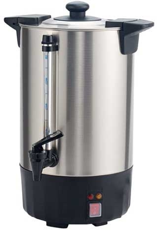Winco 110-120 Volt Electric Stainless Steel Water Boiler, 8 Liter Capacity -- 2 set per case