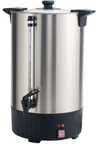 Winco 110-120 Volt Electric Stainless Steel Water Boiler, 16 Liter Capacity -- 2 set per case