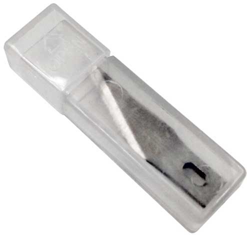 Winco Replacement Blade for KH-6 Hobby Knife - 5 pieces per pack -- 1000 packs per case