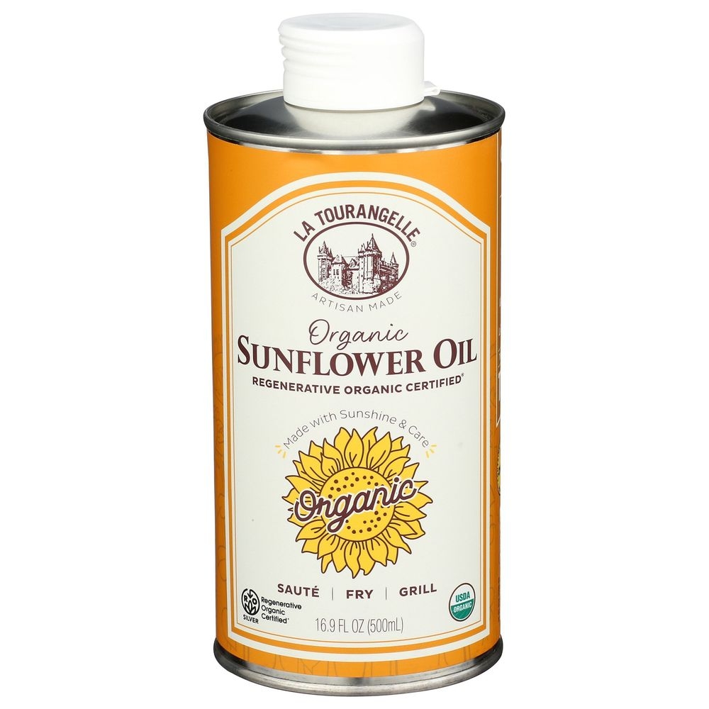 La Tourangelle Organic Sunflower Oil, 16.9 Fluid Ounce -- 6 per case