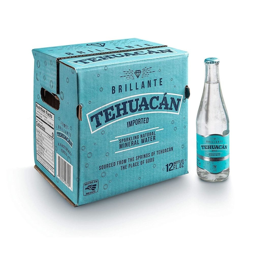 Tehuacan Sparkling Mineral Water, 144 Fluid Ounce