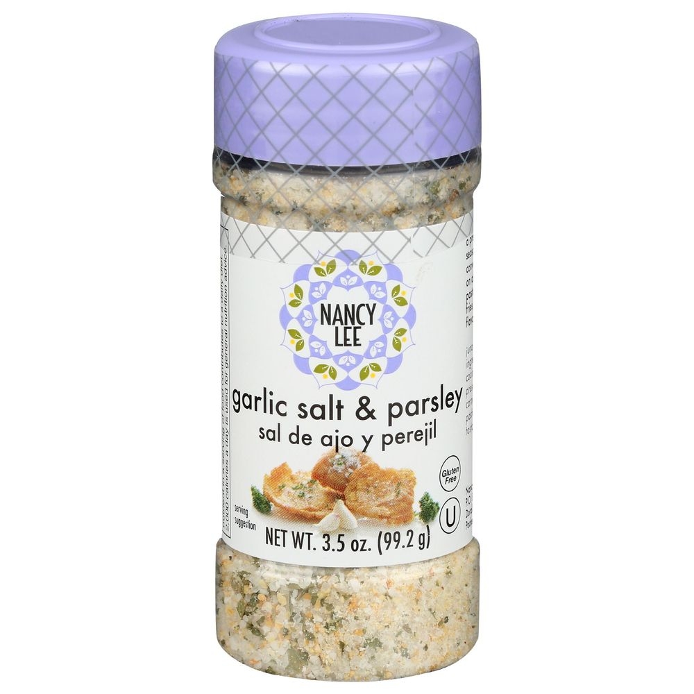 Nancy Lee Garlic Salt with Parsley, 3.5 Ounce -- 8 per case