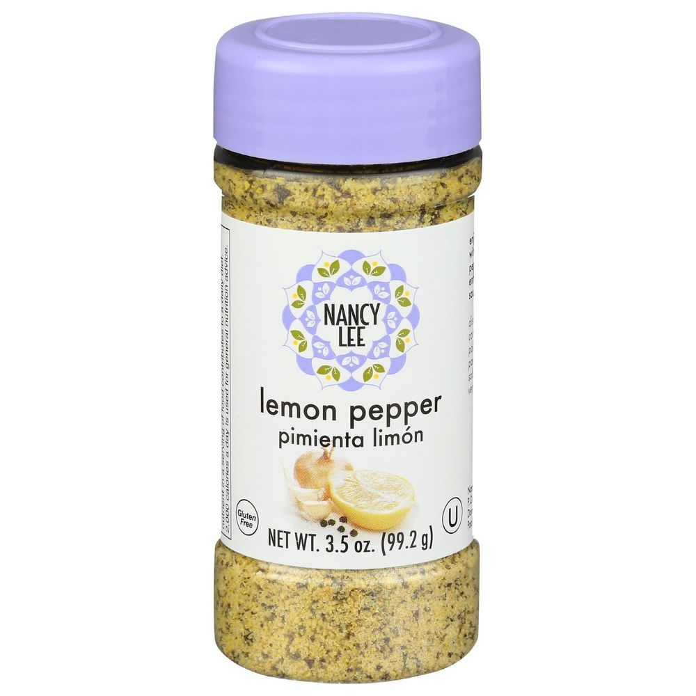 Nancy Lee Spice Lemon Pepper, 3.5 Ounce -- 8 per case