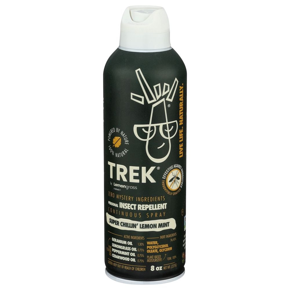 Trek All Natural Insect Reppllent, 8 Fluid Ounce