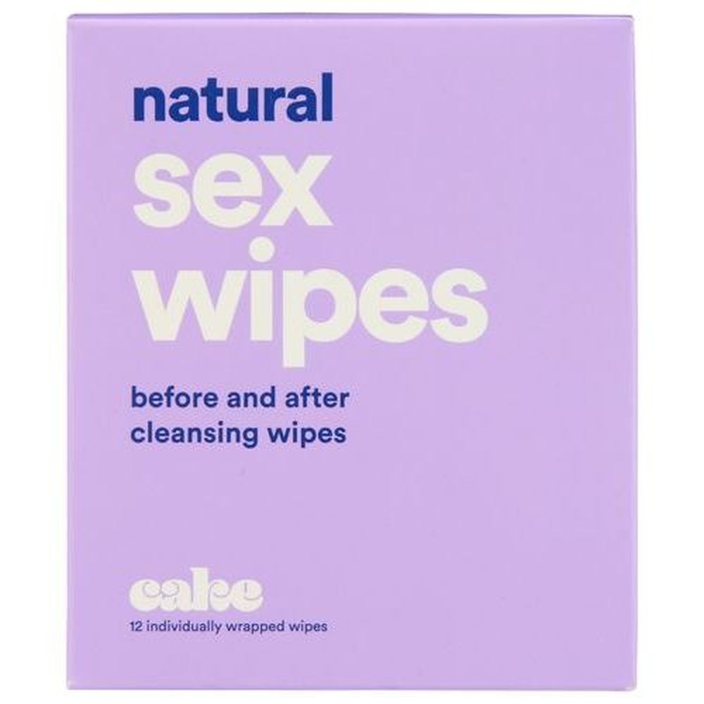 Hello Cake Sex Wipes, 12 count