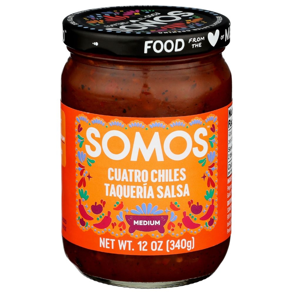 Somos Cuatro Chiles Taqueria Salsa, 12 Ounce -- 6 per case