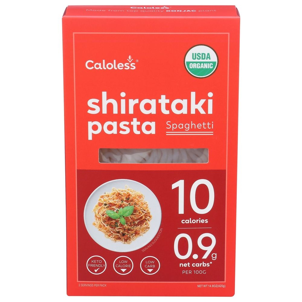 Caloless Organic Shirataki Spaghetti Pasta, 16 Ounce -- 8 per case