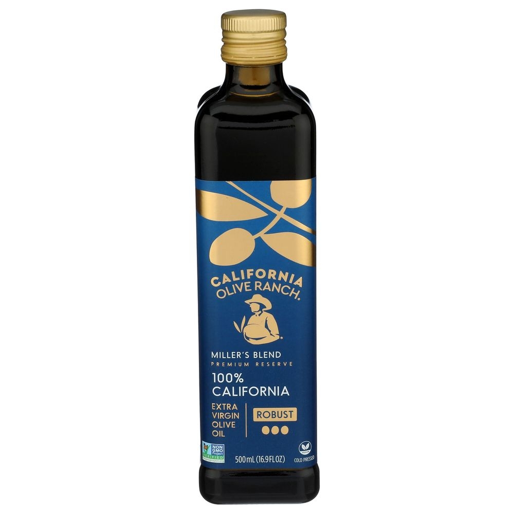 California Olive Ranch Millers Blend Reserve Extra Virgin Olive Oil, 16.9 Fluid Ounce -- 6 per case