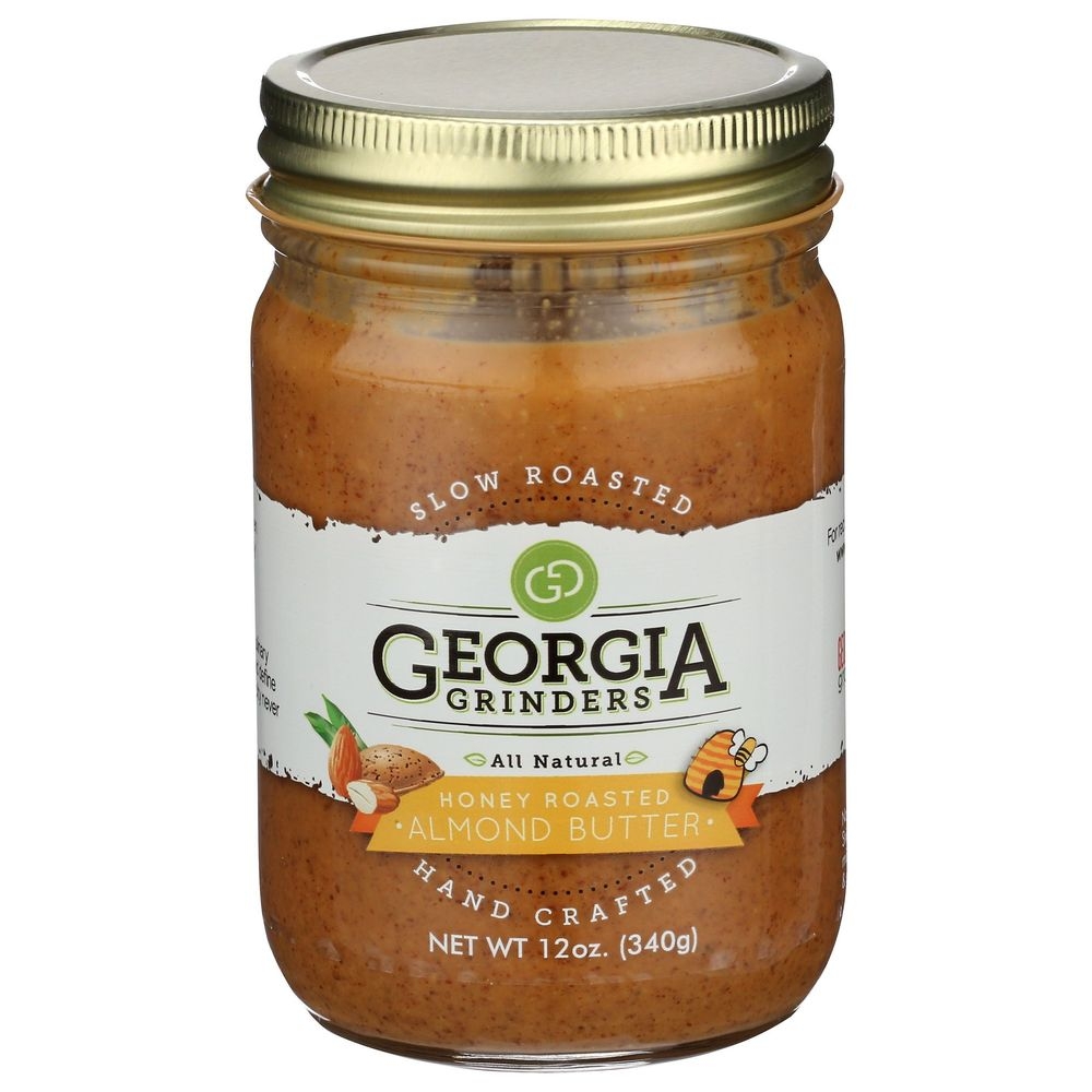 Georgia Grinders Honey Roasted Almond Butter, 12 Ounce -- 12 per case