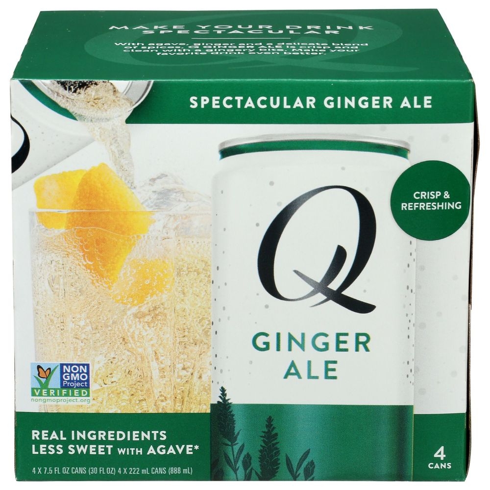 Q Mixers Spectacular Ginger Ale, 30 Fluid Ounce -- 6 per case