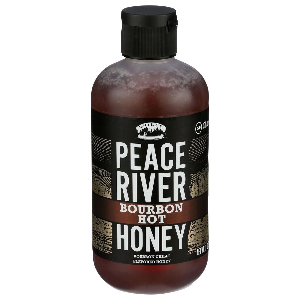 Peace River Bourbon Hot Honey, 12 Ounce -- 6 per case